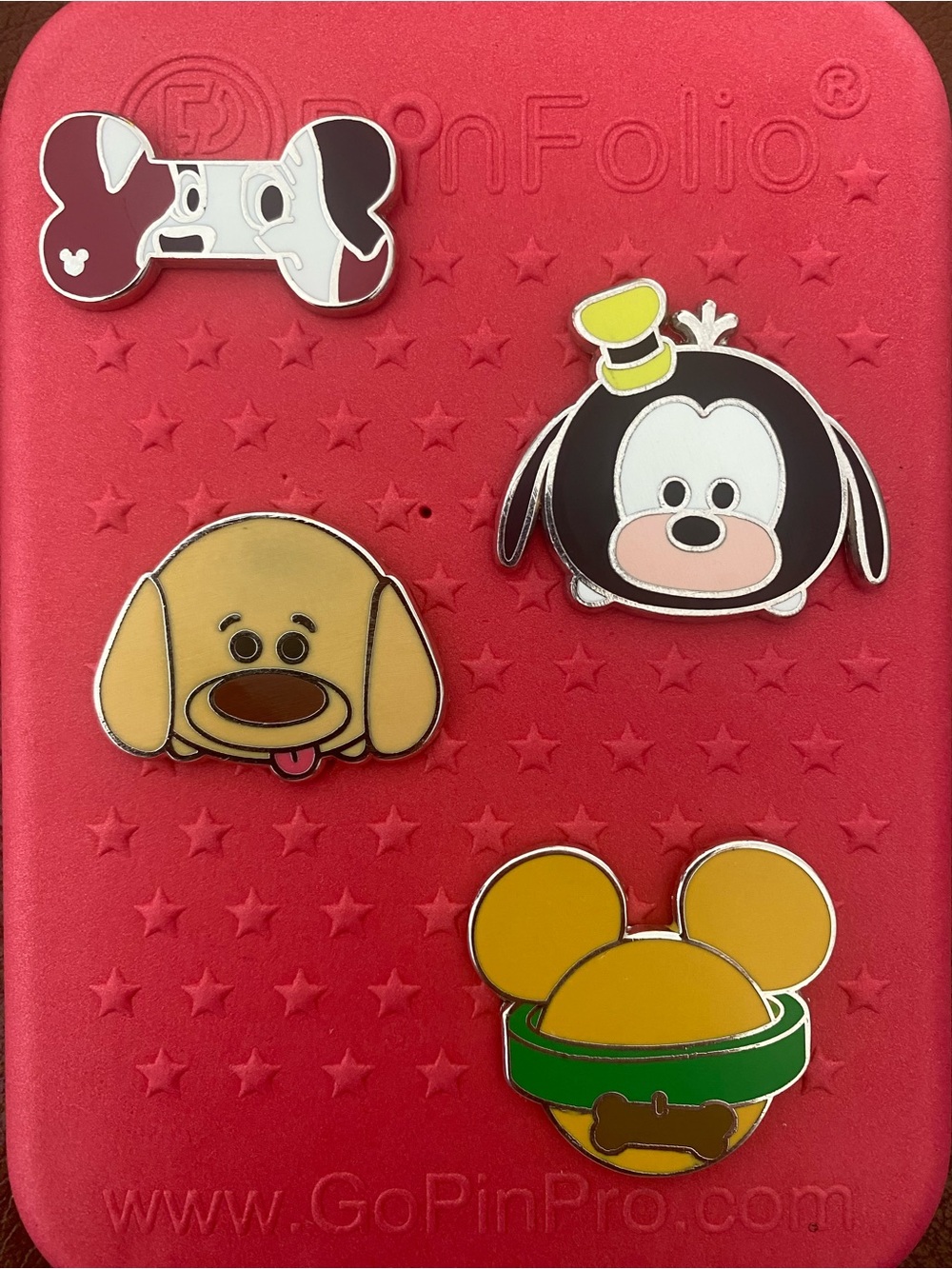 Disney dogs pin trading bundle